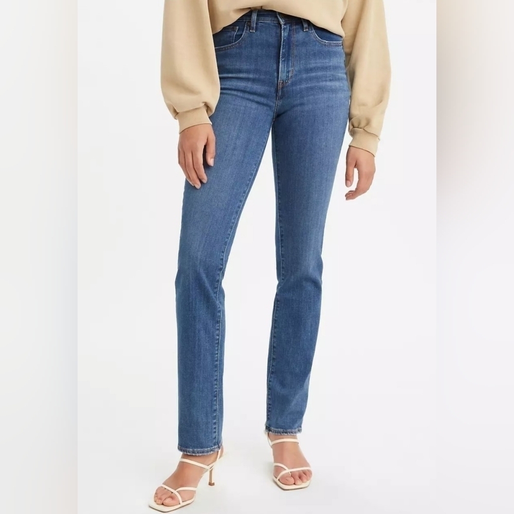 š NWT 724 HIGH RISE JEANS - Picture 2 of 10